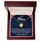 Mother Love Knot Necklace-You Will Always Be My Mom