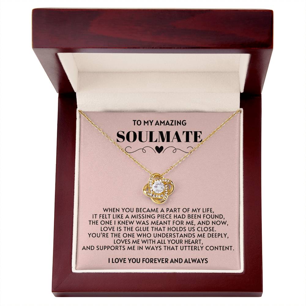 Soulmate Love Knot Necklace