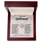 Girlfriend Love Knot Valentine Necklace