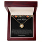 To An Amazing New Mom Love Knot Necklace