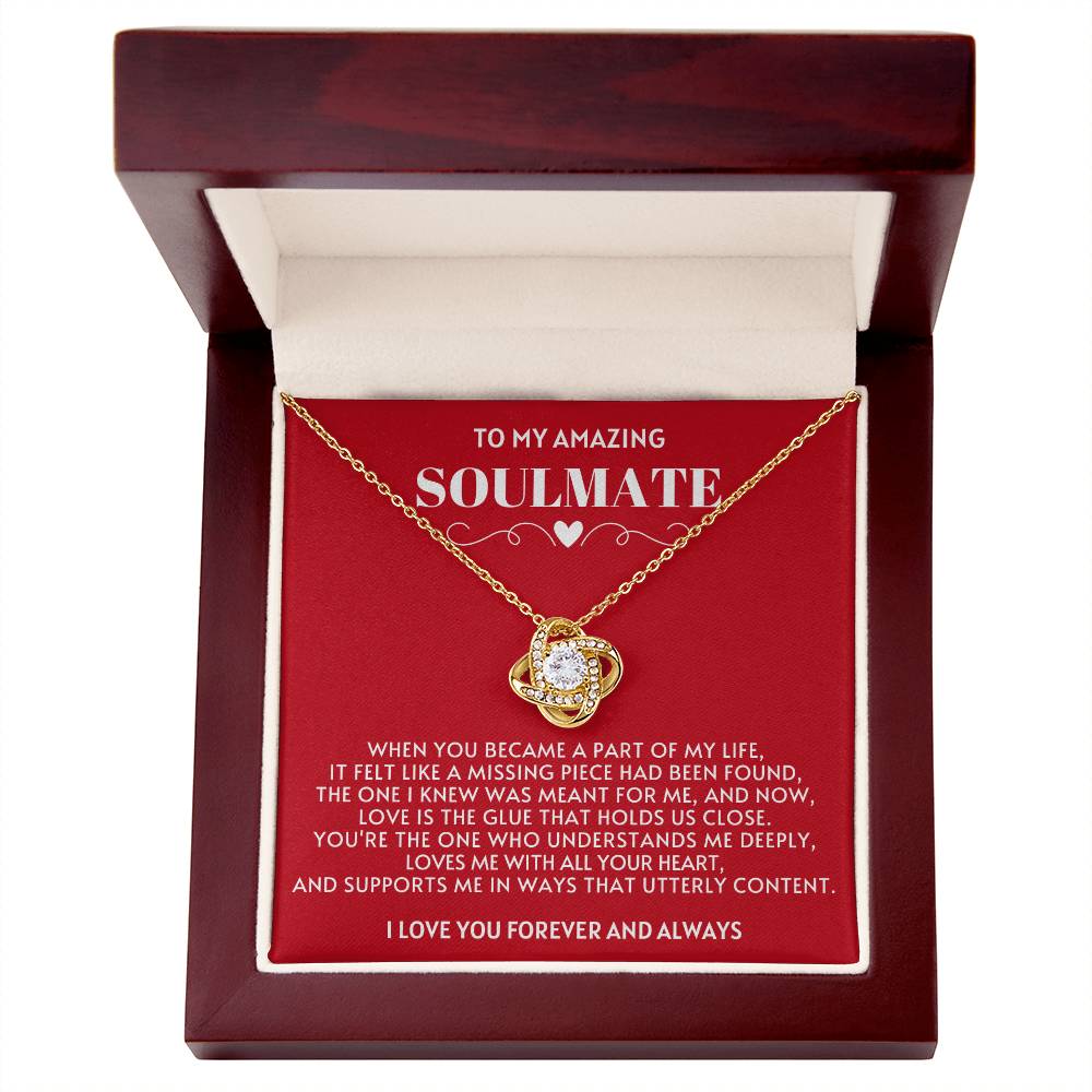 Soulmate Love Knot Necklace