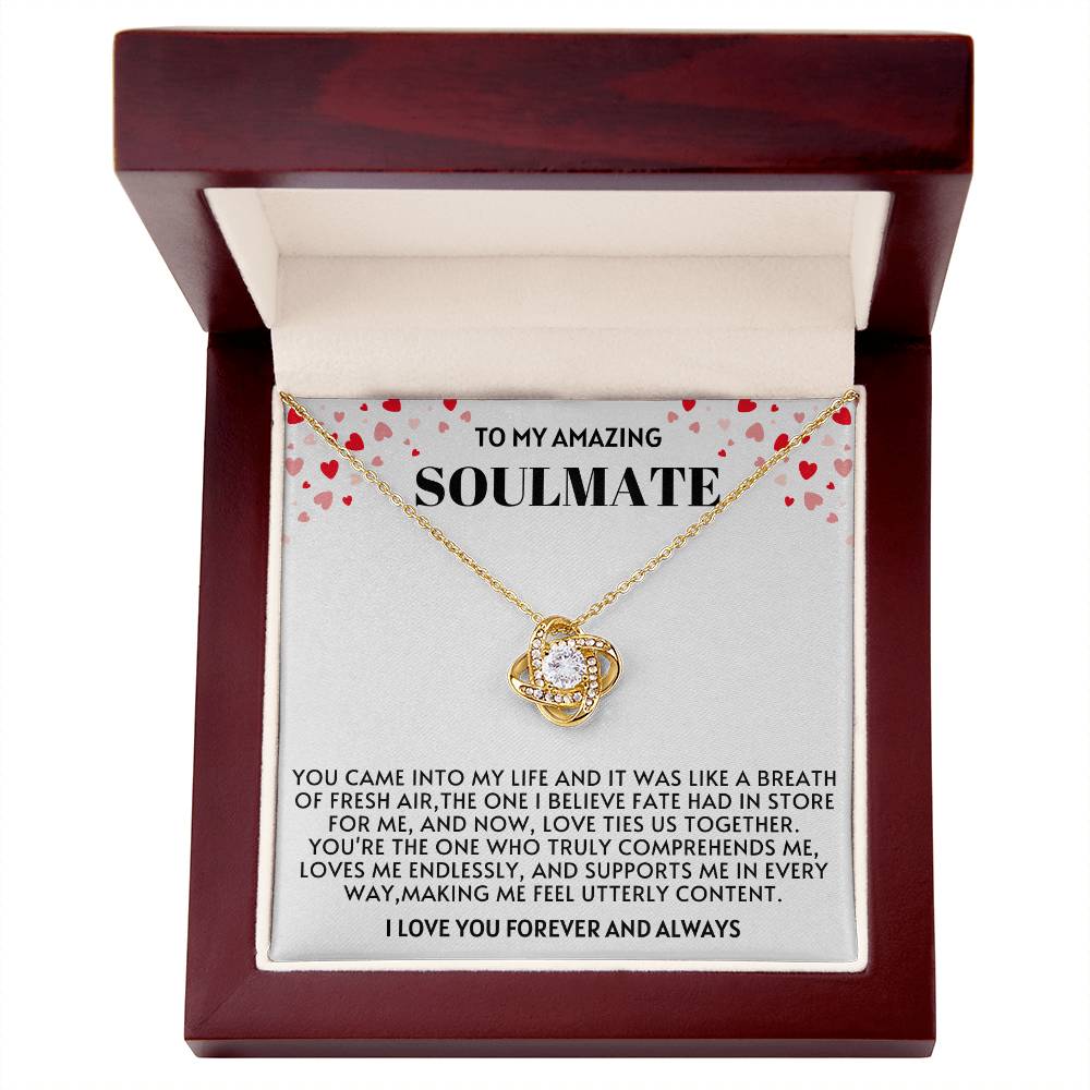 Soulmate Love Knot Necklace