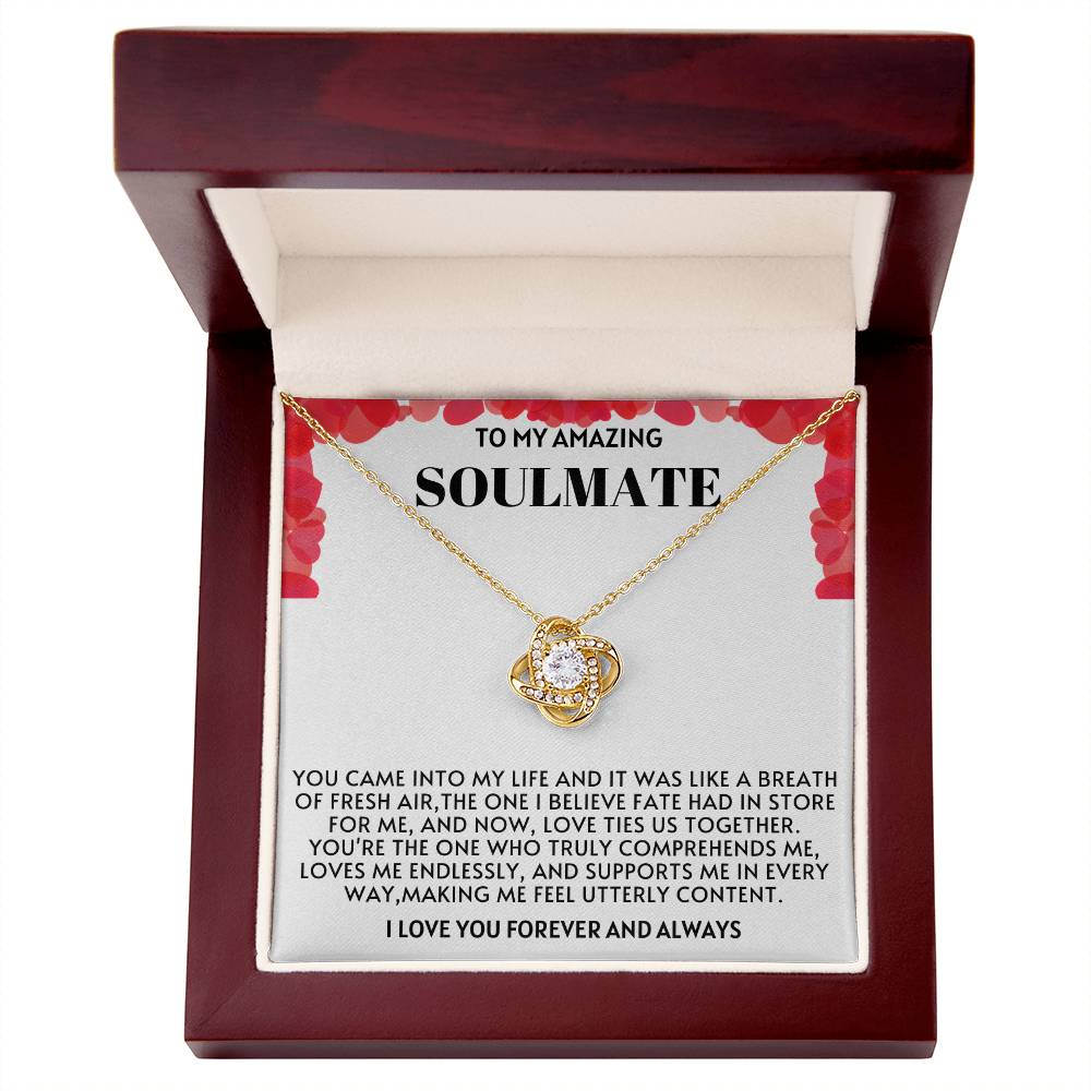 Soulmate Love Knot Necklace