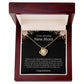 To An Amazing New Mom Love Knot Necklace