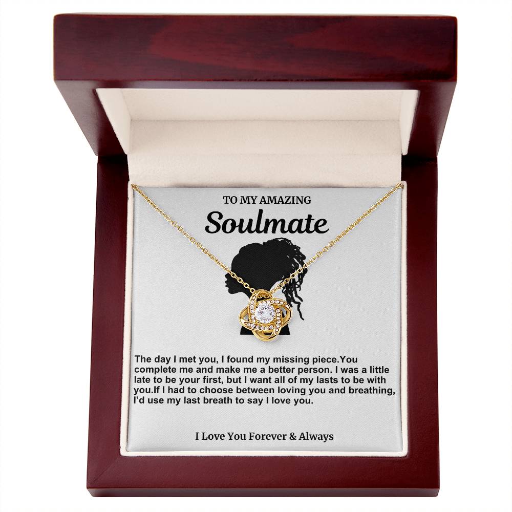 Soulmate Love Knot Necklace