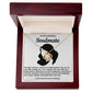 Soulmate Straighten Your Crown Love Knot Necklace