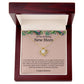 To An Amazing New Mom Love Knot Necklace