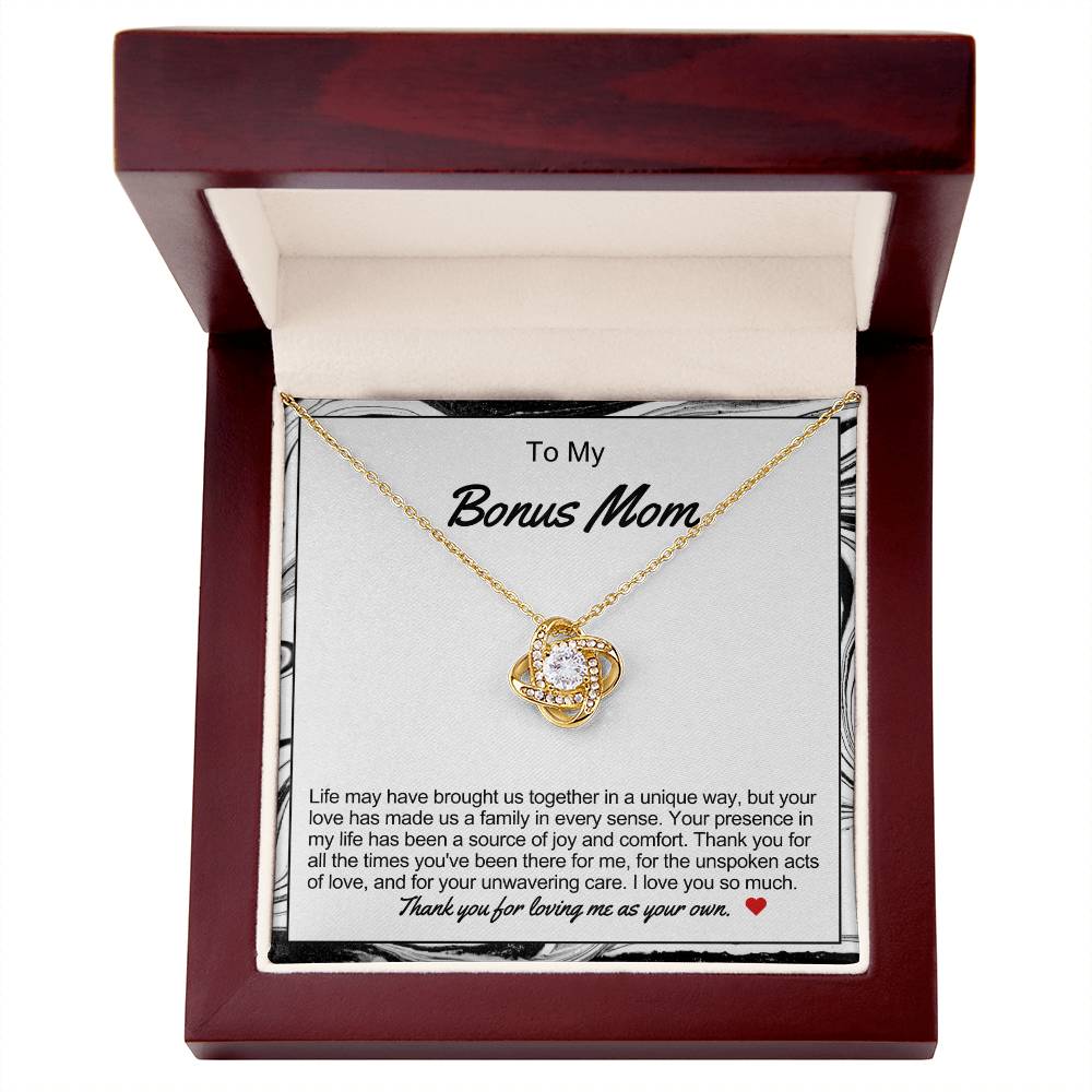 Bonus Mom Love Knot Necklace