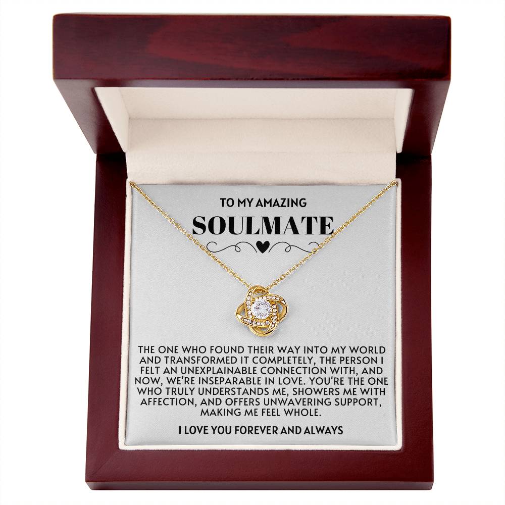 Soulmate Love Knot Necklace