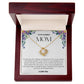 To My Amazing Mom Love Knot Necklace