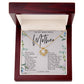 Mother Birthday Love Knot Necklace