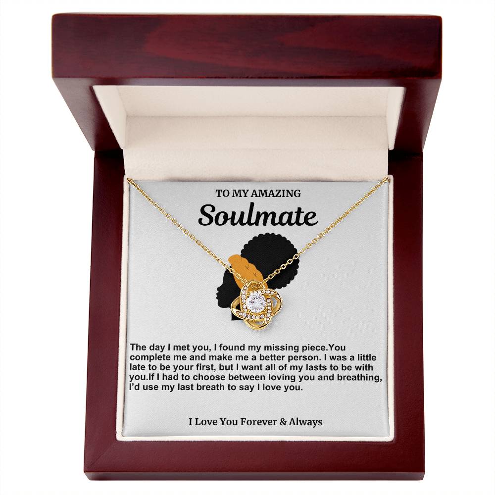 Soulmate Love Knot Necklace