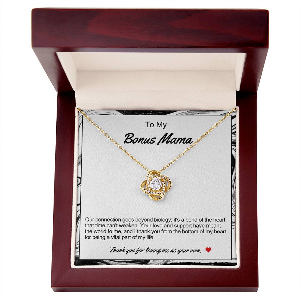 Bonus Mom Love Knot Necklace