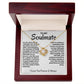 Soulmate Love Knot Necklace- With Faith As Our Beacon