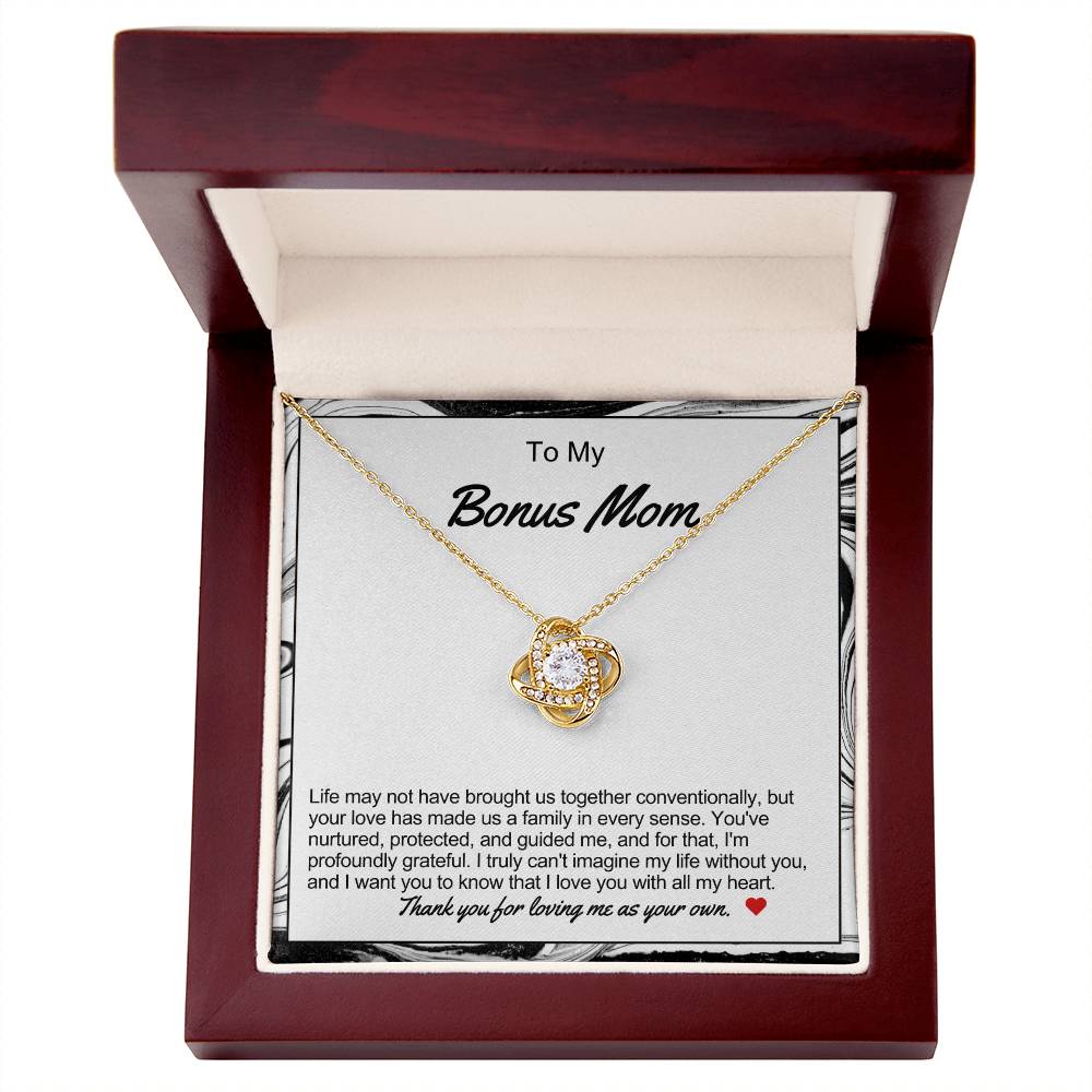 Bonus Mom Love Knot Necklace