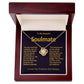 To My Beautiful Soulmate Love Knot Necklace