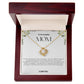 To My Amazing Mom Love Knot Necklace