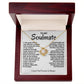 Soulmate Love Knot Necklace- With Faith We'll Continue to Live Life To The Fullest