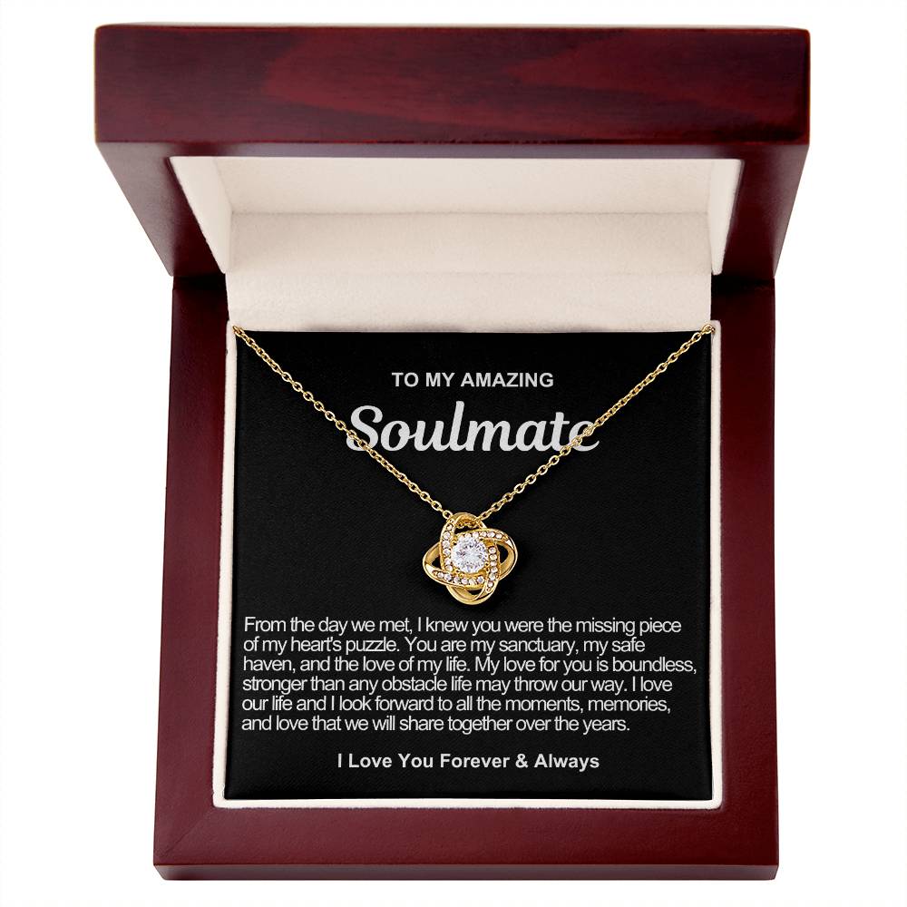 Soulmate Love Knot Necklace