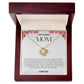 To My Amazing Mom Love Knot Necklace
