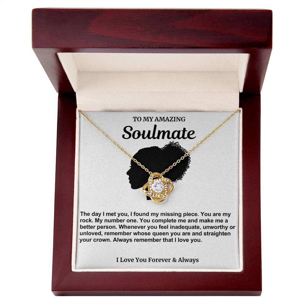 Soulmate Love Knot Necklace