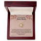 To An Amazing New Mom Love Knot Necklace