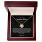 To My Amazing Bonus Mom Necklace