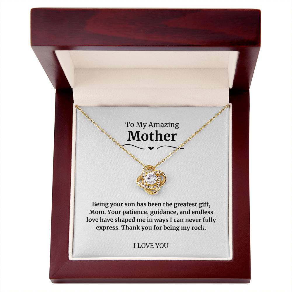 29 To My Amazing Mother Necklace