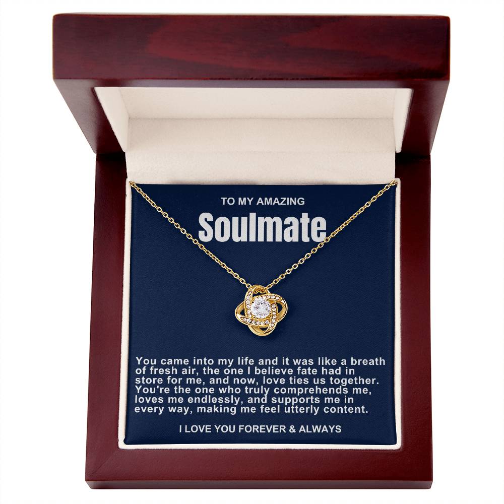 Soulmate Love Knot Necklace