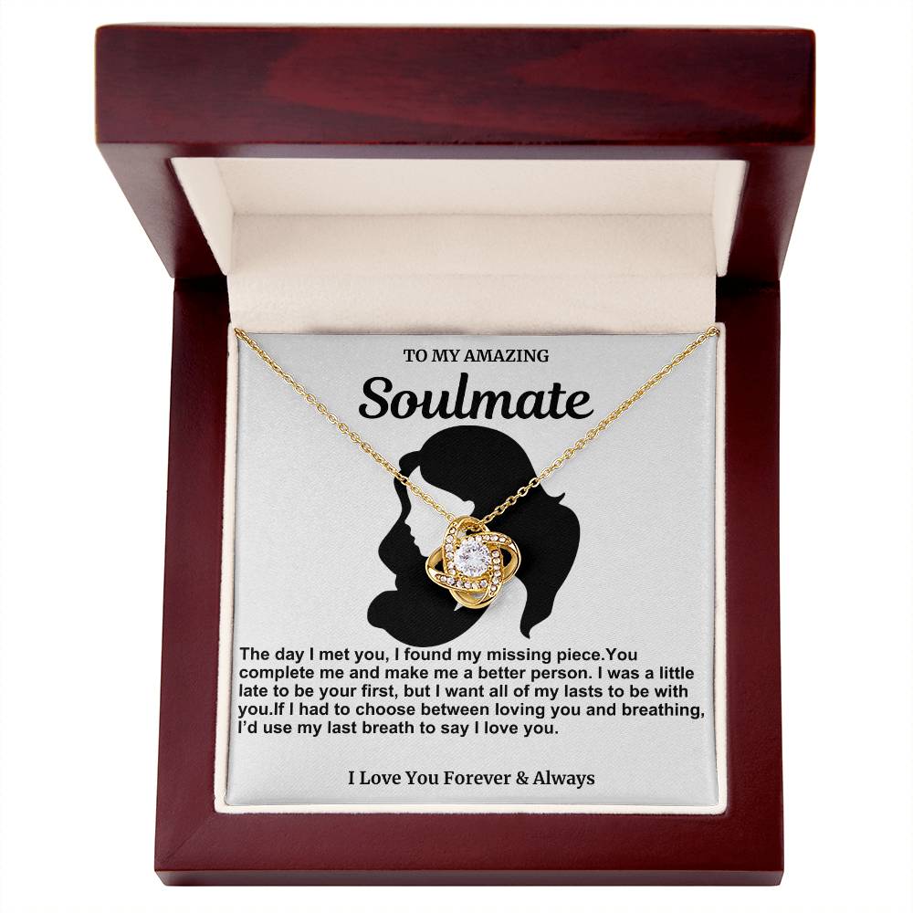 Soulmate Love Knot Necklace