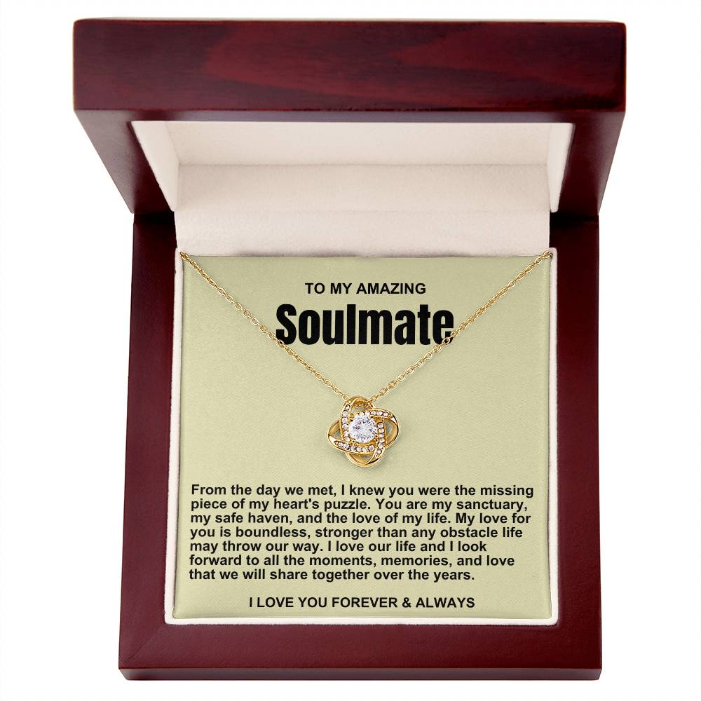 Soulmate Love Knot Necklace