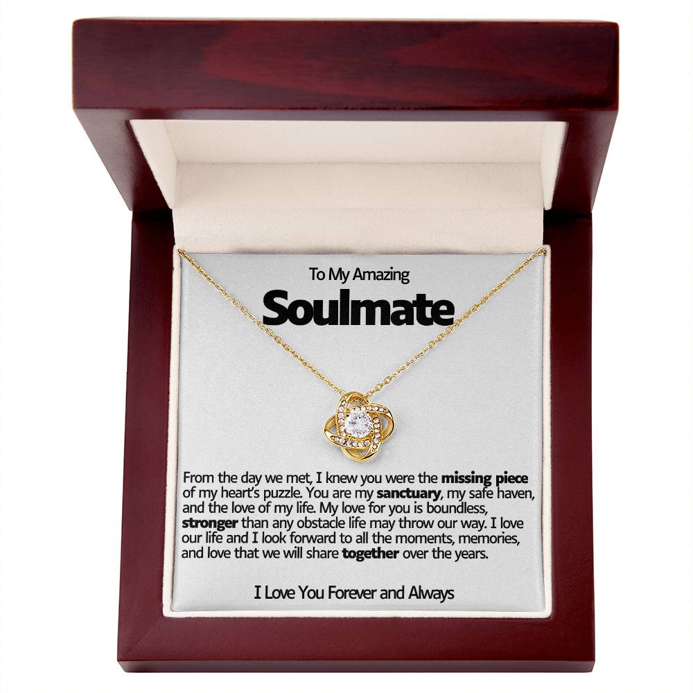 Soulmate Love Knot Necklace