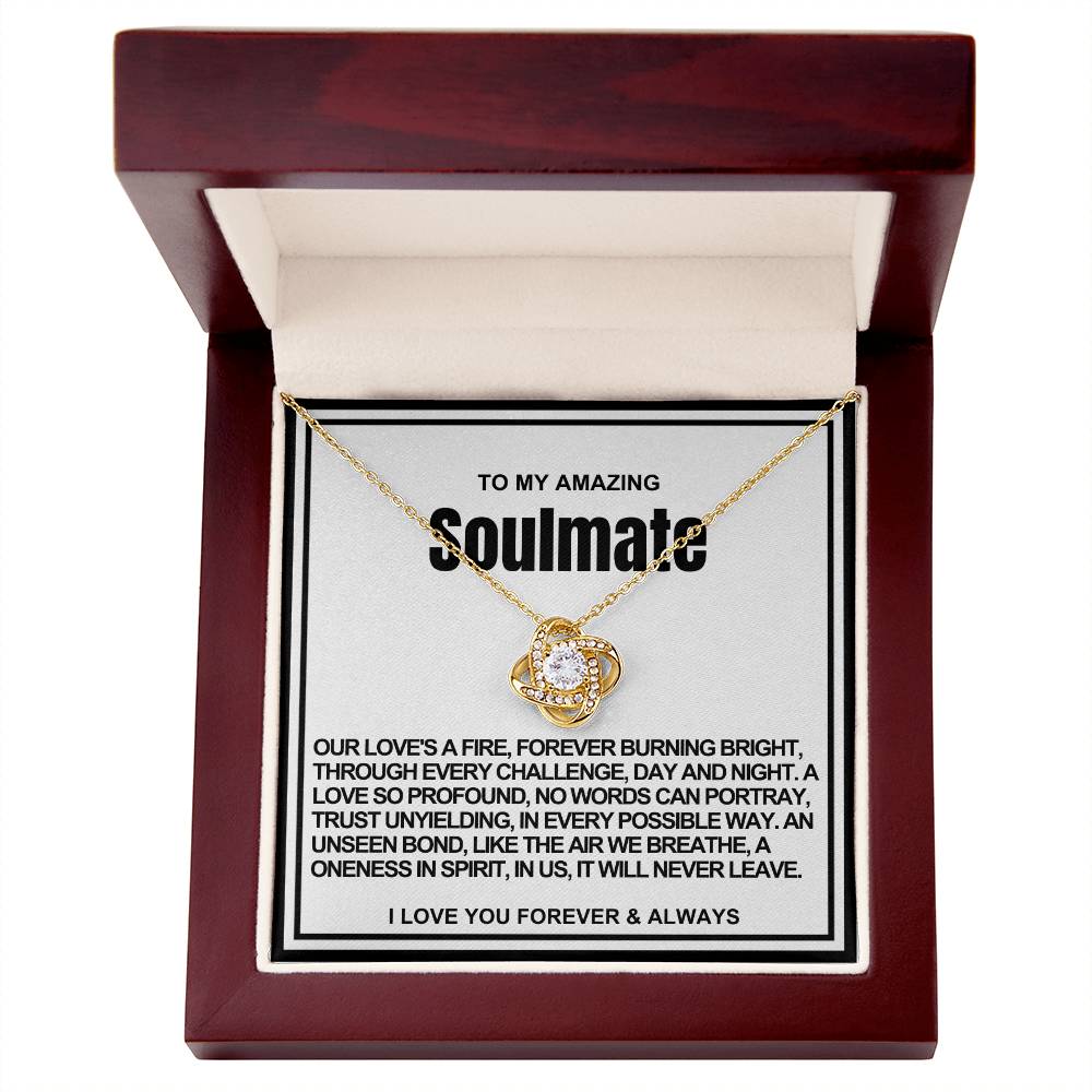 Soulmate Love Knot Necklace