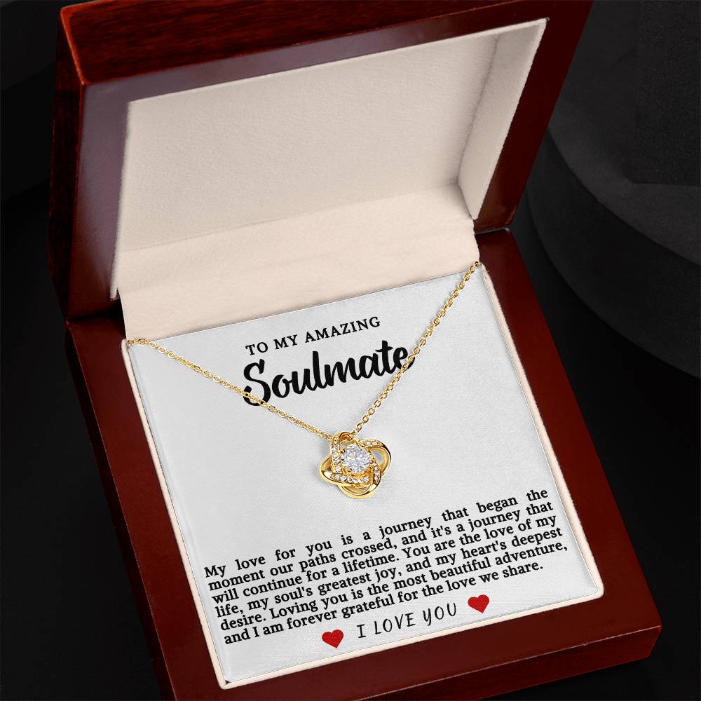 Soulmate Love Knot Necklace