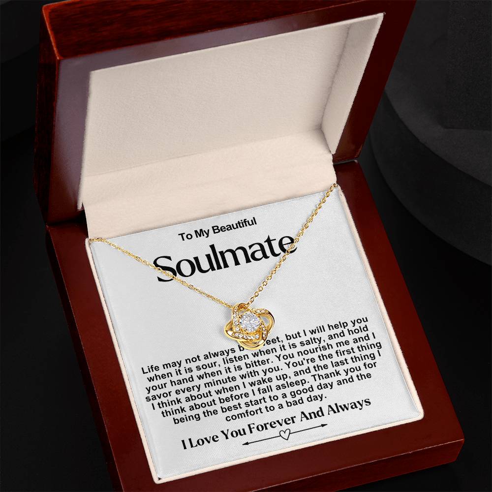 Soulmate Love Knot Necklace