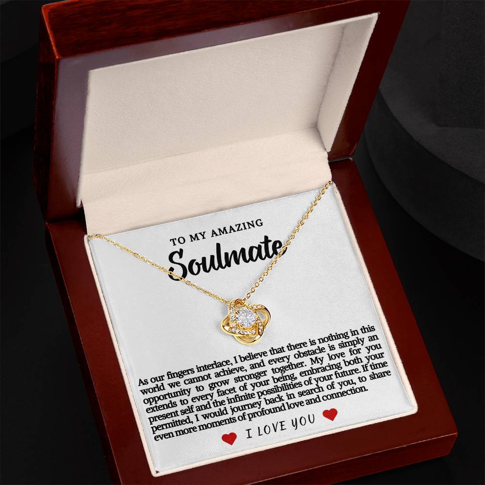 Soulmate Love Knot Necklace