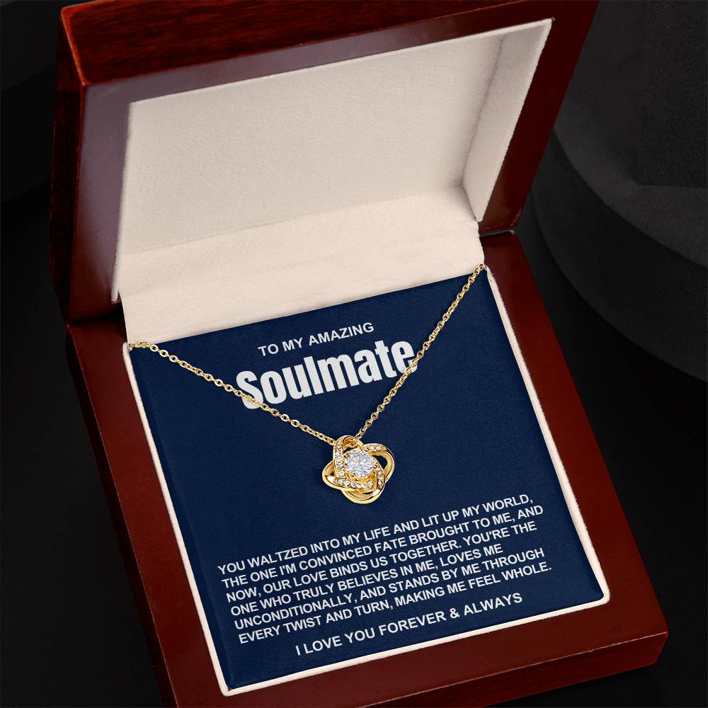 Soulmate Love Knot Necklace