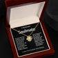 To My Beautiful Soulmate Love Knot Necklace