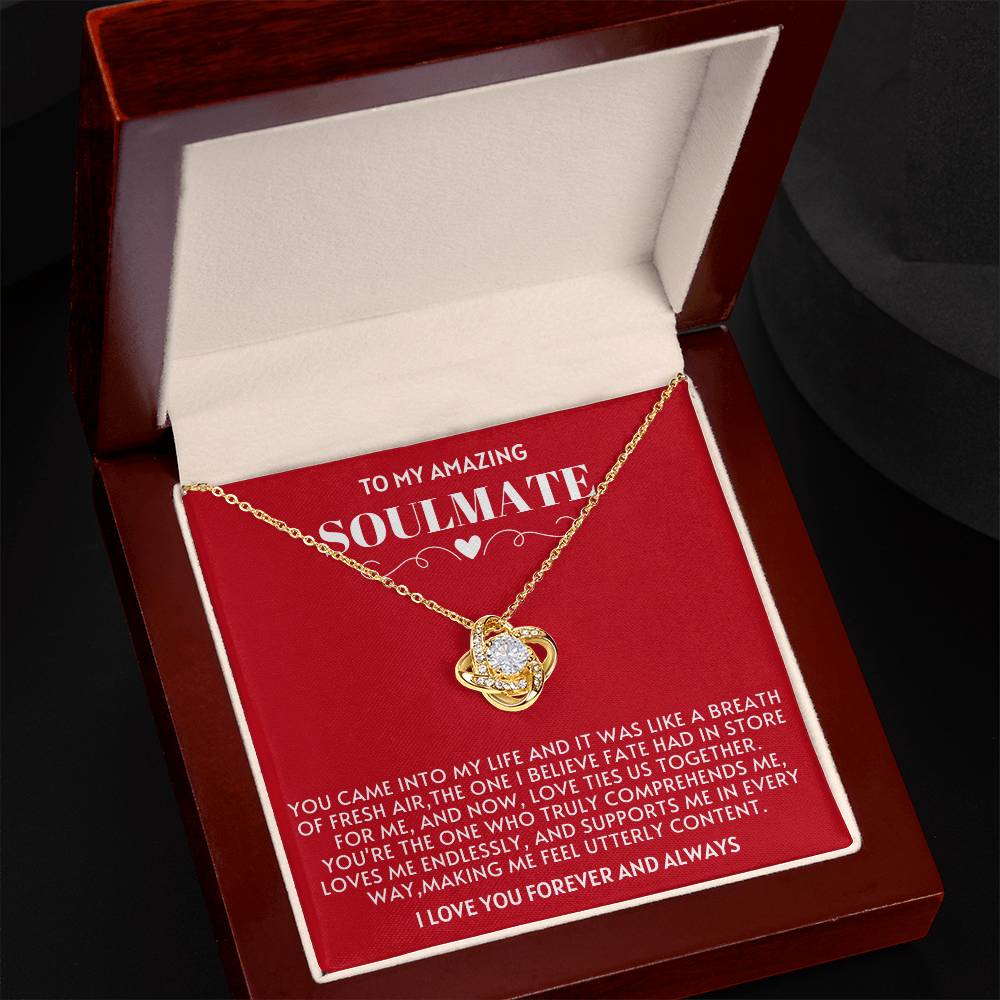 Soulmate Love Knot Necklace