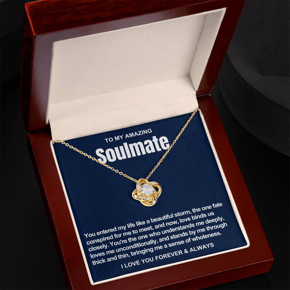 Soulmate Love Knot Necklace