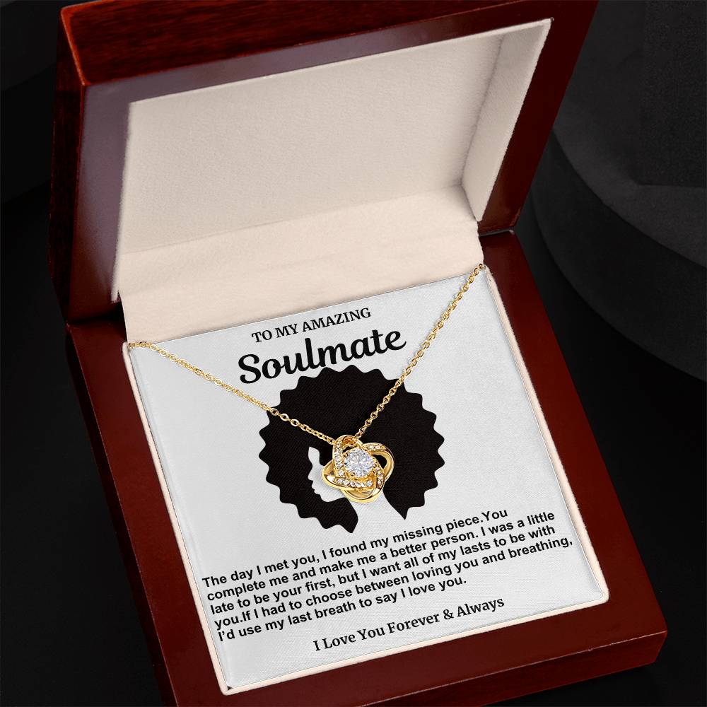 Soulmate Love Knot Necklace