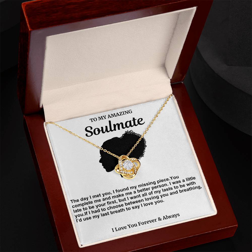 Soulmate Love Knot Necklace