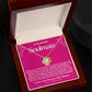 Soulmate Valentine Love Knot Necklace