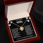 Wife Love Knot Valentine Necklace