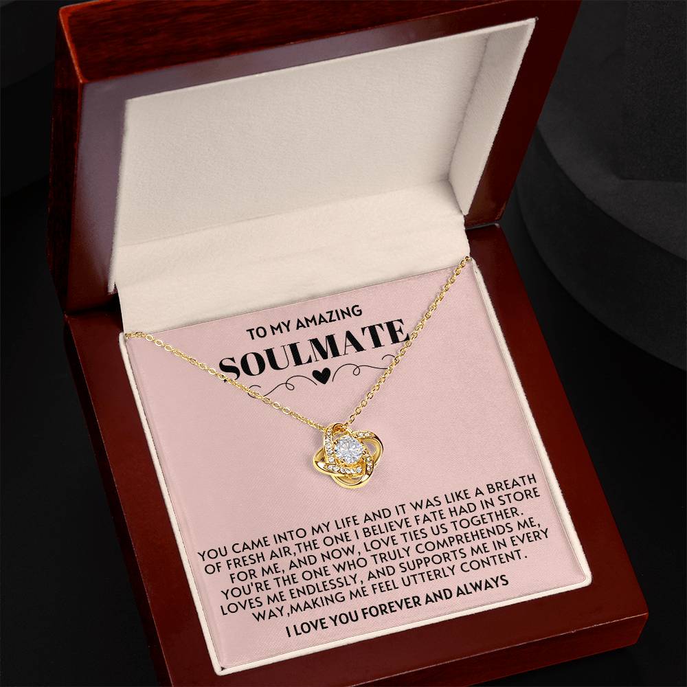 Soulmate Love Knot Necklace