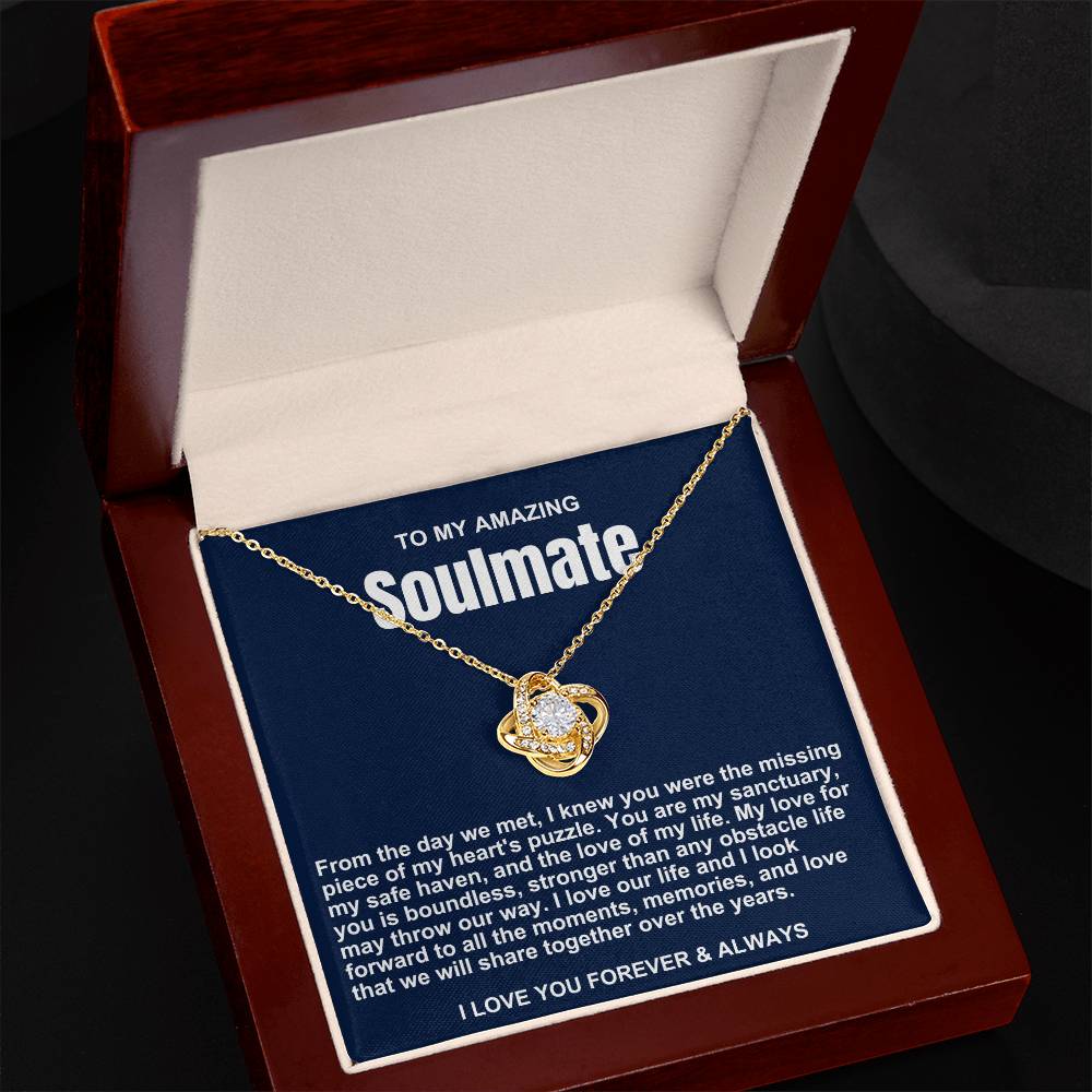 Soulmate Love Knot Necklace