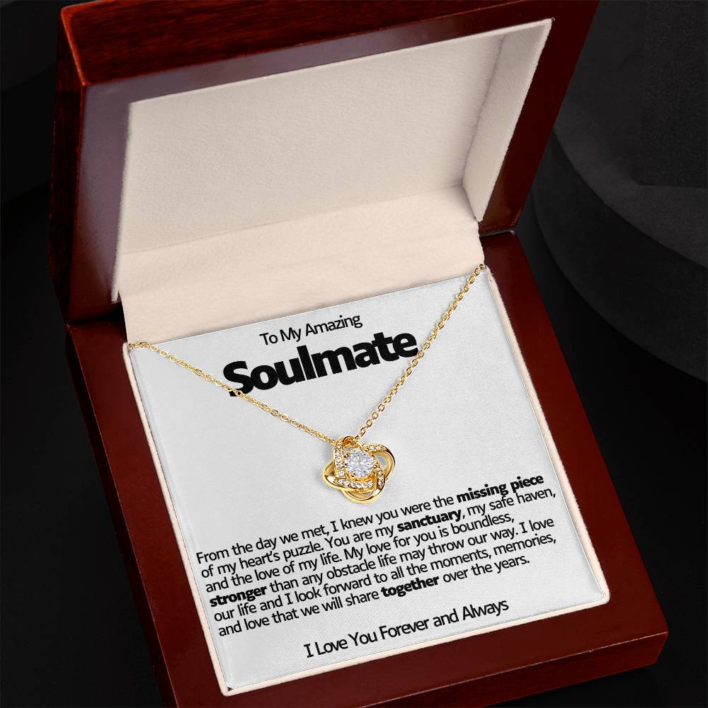 Soulmate Love Knot Necklace