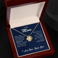 To My Mom Love Knot Necklace-You'll Always Be My Mom