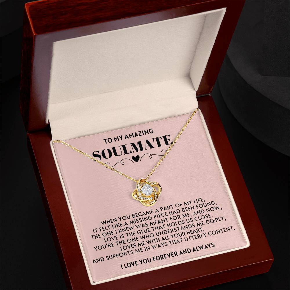 Soulmate Love Knot Necklace