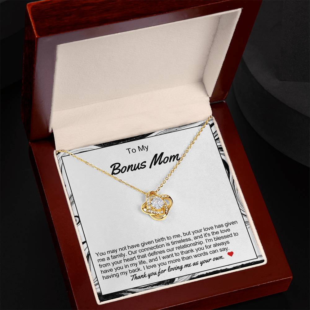 Bonus Mom Love Knot Necklace